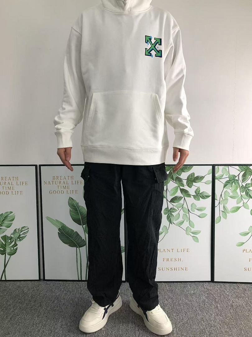 Off-White 168 OFF-WHITE HOODIE 312170619 (Im 170Cm 55Kg I Wear Size M In The Phot) - Image 3