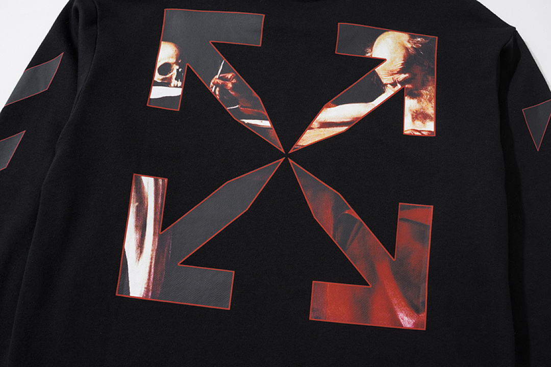 Off-White 129 OFF-WHITE (WHITE HOODIE) - Image 7