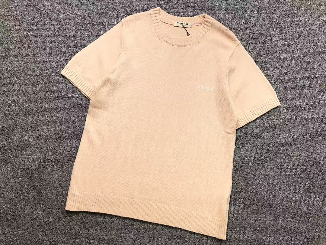 Miu Miu 115 M⭐U T-SHIRT 11082506140 (Im 170Cm 55Kg I Wear Size M In The Phot) - Image 9