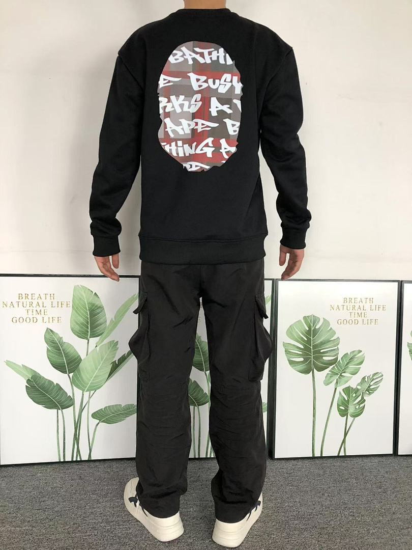 Bape 125 BAPE HOODIE 4111280917 (Im 170Cm 55Kg I Wear Size S In The Phot) - Image 4