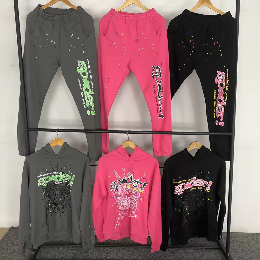 Sp5der TROUSERS 116 SP5DER HOODIE - Image 57