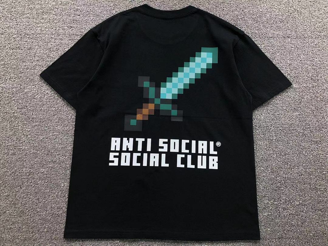 Christian Louboutin 85 ANTI SOCIAL CLUB T-SHIRT 1111190302 (Im 170Cm 60Kg I Wear Size M In The Phot) - Image 10