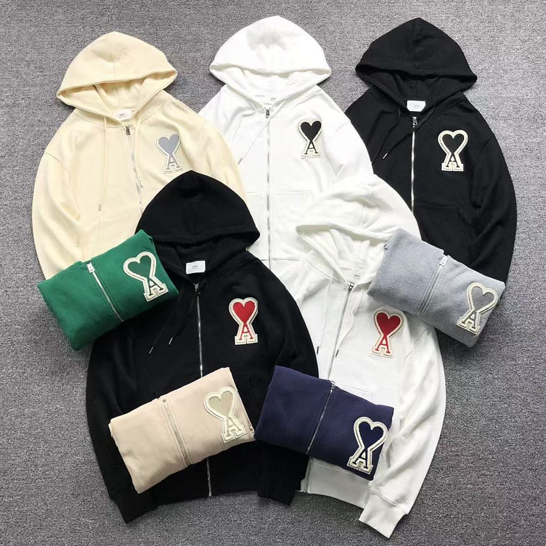 AMI 125 AMI HOODIE 57281188 (Im 170Cm 60Kg I Wear Size M In The Phot)
