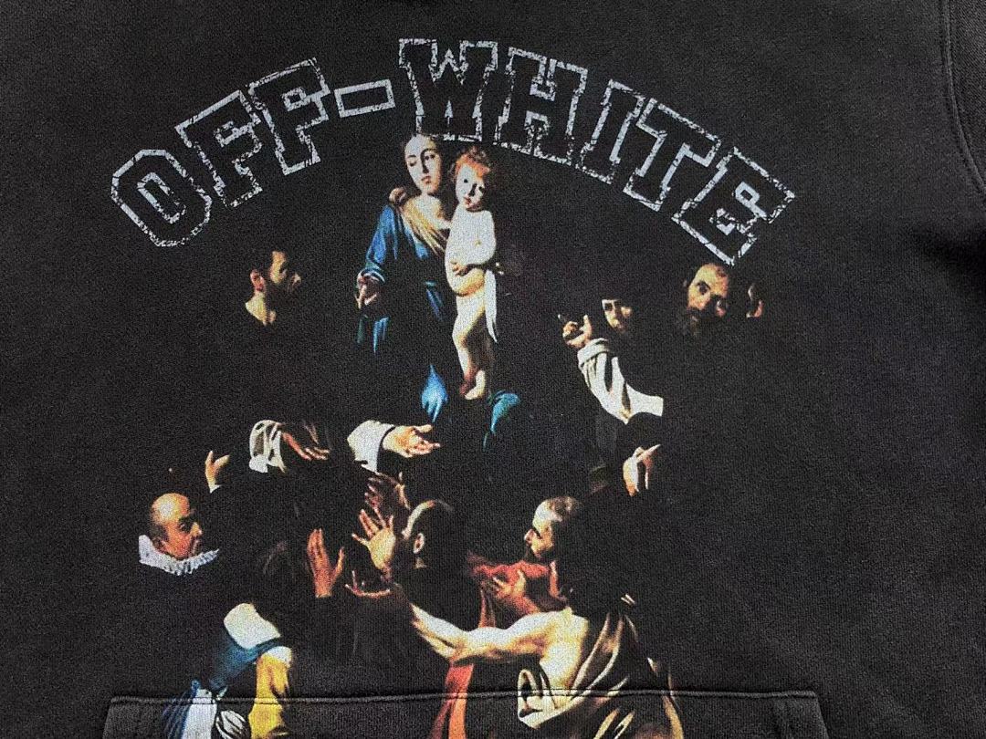 Off-White 195 OFF-WHITE HOODIE 57311319 (Im 170Cm 60Kg I Wear Size S In The Phot) - Image 9