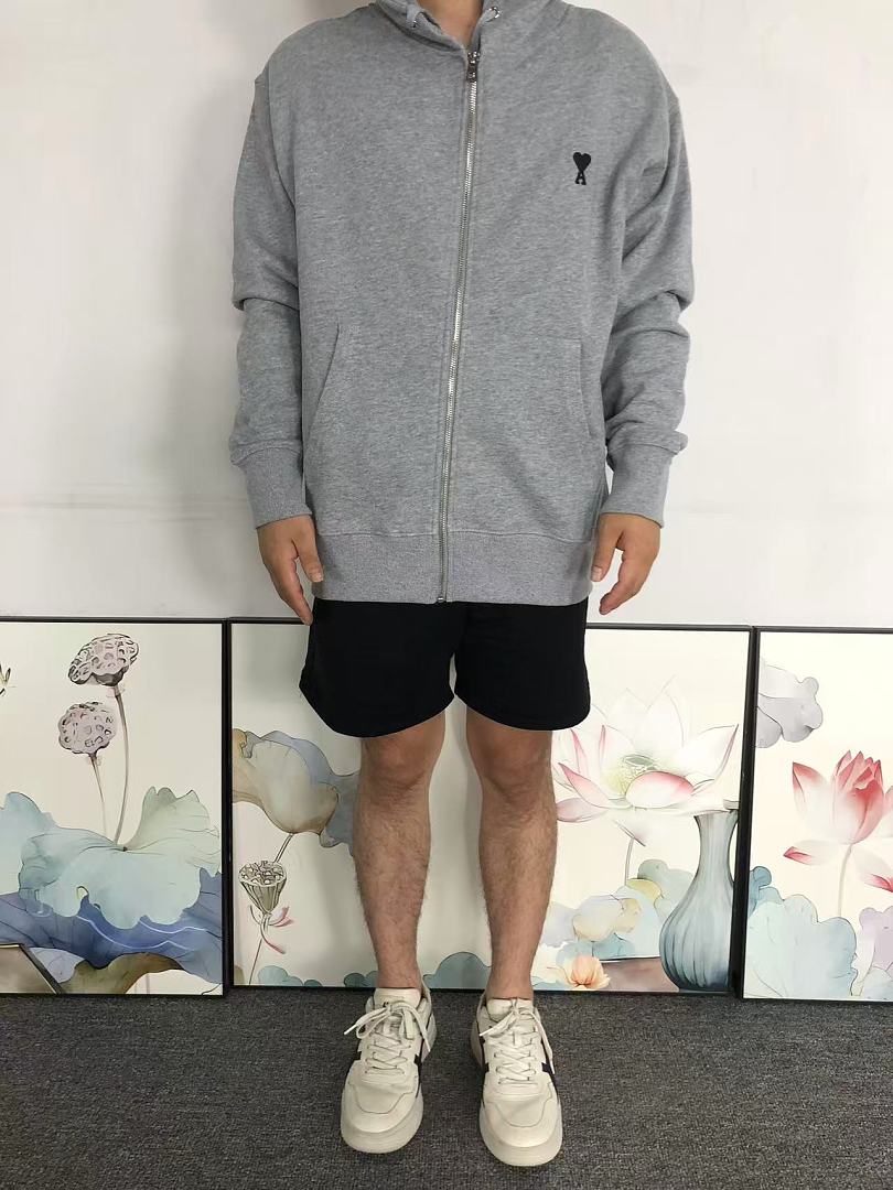 AMI 178 AMI HOODIE 32072904125 (Im 170Cm 60Kg I Wear Size M In The Phot) - Image 3
