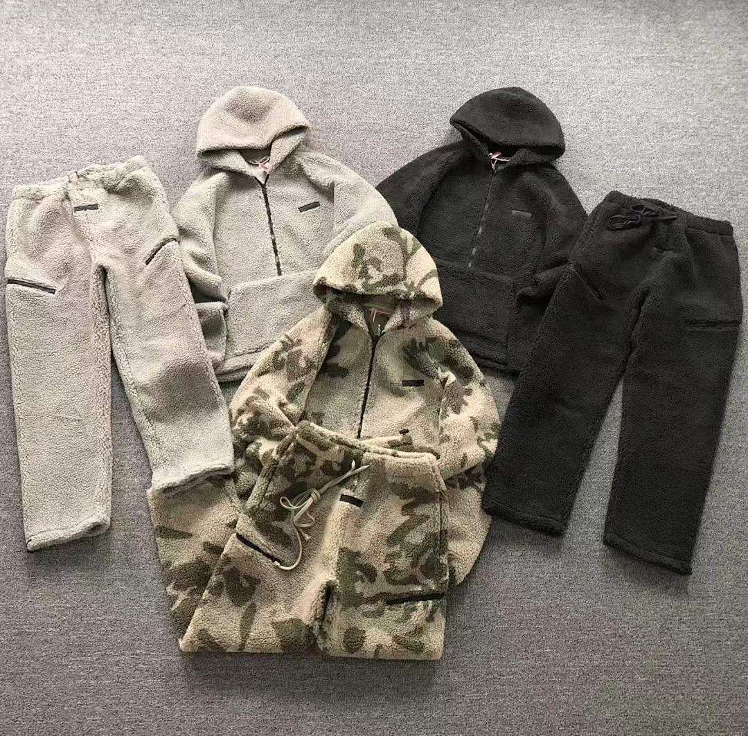 Fear of God Fear of God TROUSERS 225 FOG FLEECE JACKET, photo 1
