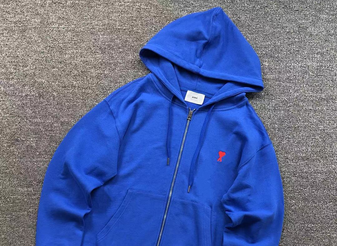 AMI 125 AMI HOODIE 57281688 (Im 170Cm 60Kg I Wear Size M In The Phot) - Image 15