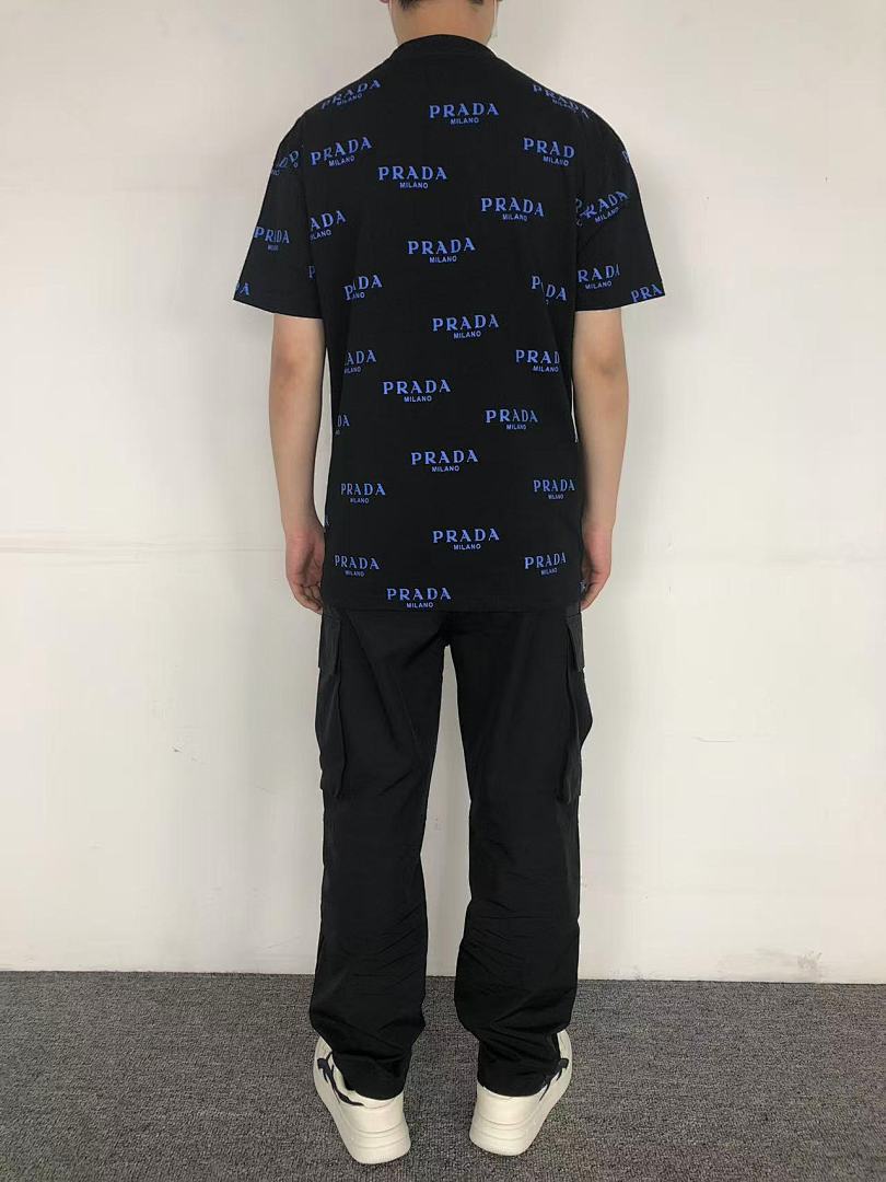 Prada 88 P⭐A⭐A T-SHIRT 1105032432 (Im 170Cm 60Kg I Wear Size S In The Phot) - Image 4