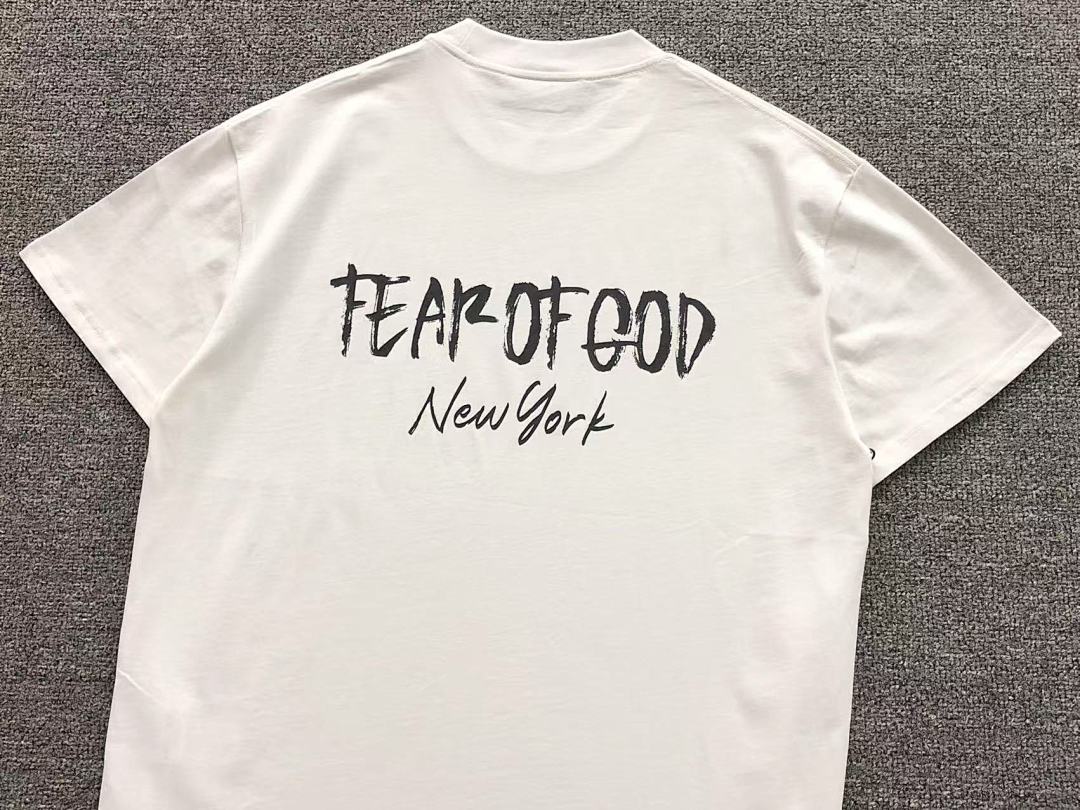 Fear of God 85 FOG T-SHIRT 1108110451 (Im 170Cm 60Kg I Wear Size M In The Phot) - Image 8