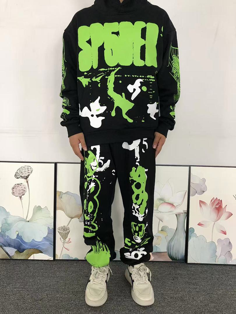 Sp5der TROUSERS 125 SP5DER HOODIE 511060991 (Im 170Cm 60Kg I Wear Size S In The Phot) - Image 4