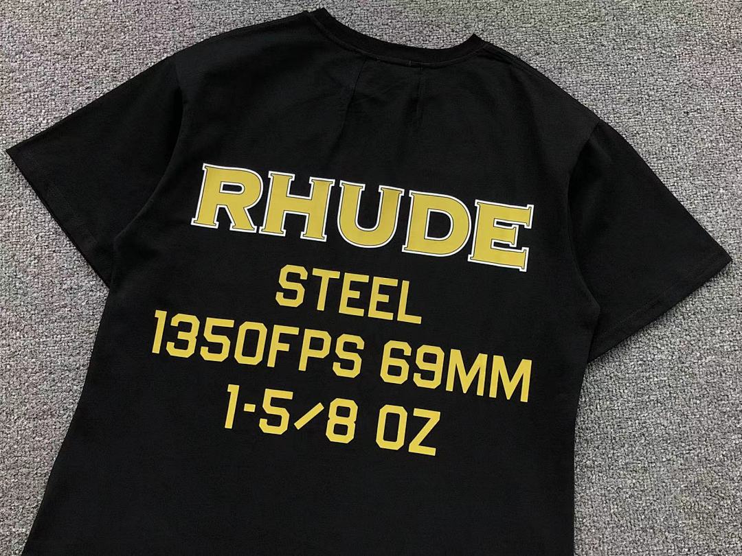 Rhude 95 RHUDE T-SHIRT 1103160621 (Im 170Cm 60Kg I Wear Size S In The Phot) - Image 15