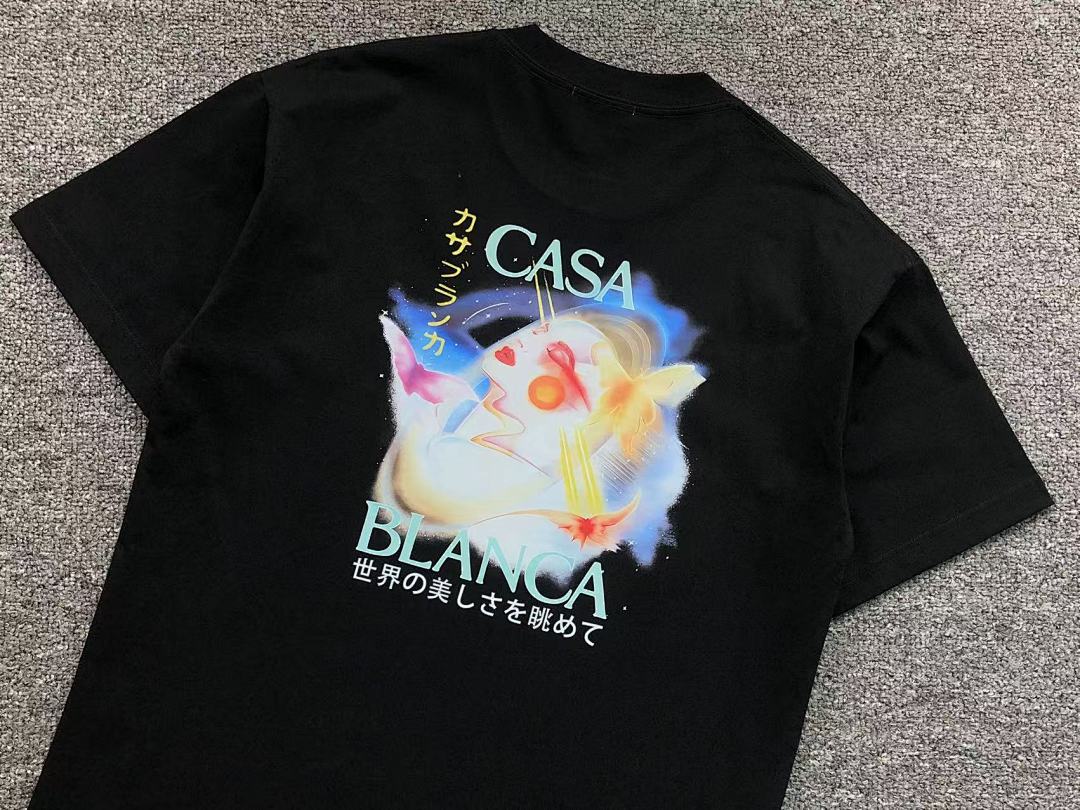 Casablanca 98 CASABLANCA T-SHIRT 41061913127 (Im 170Cm 60Kg I Wear Size S In The Phot) - Image 31
