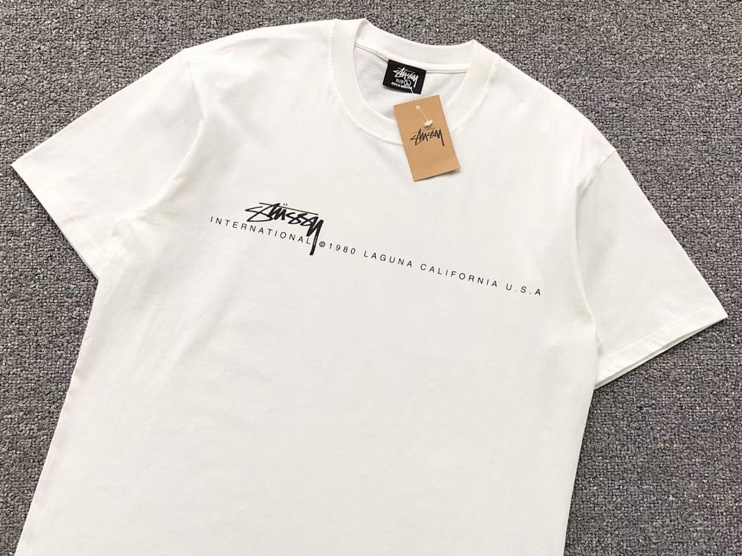 Stussy 78 STUSSY T-SHIRT 4111130902 (Im 170Cm 60Kg I Wear Size L In The Phot) - Image 11