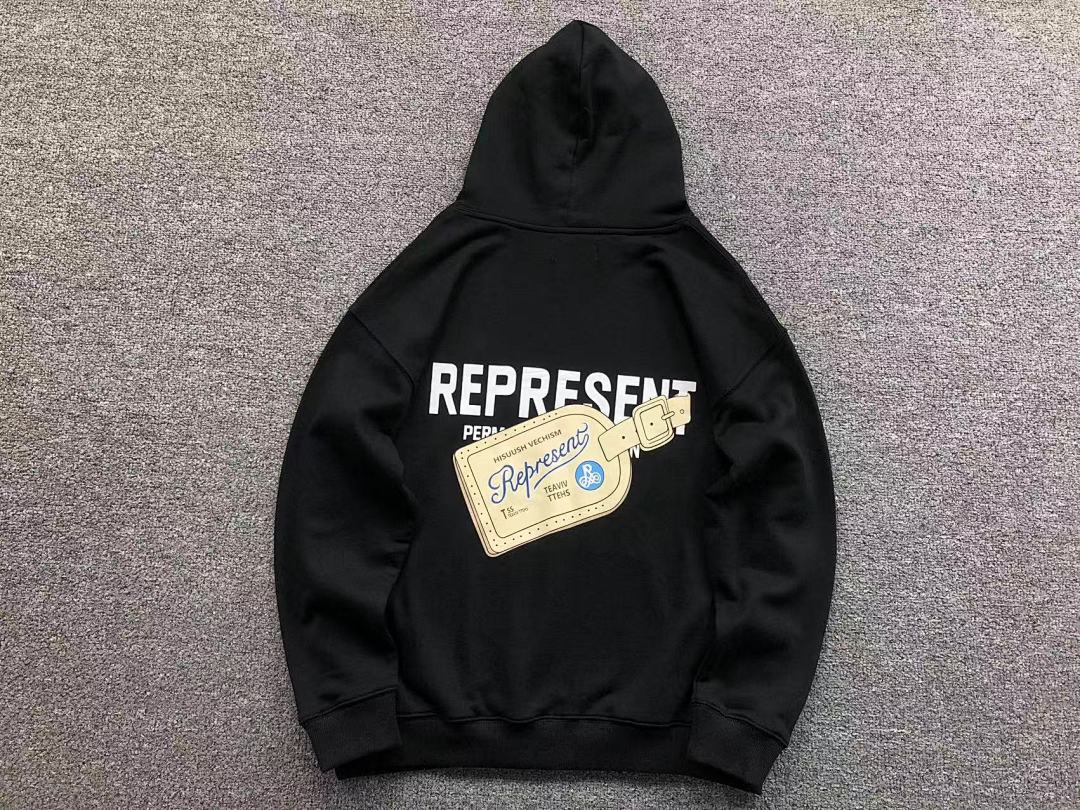 Represent 128 REPRESENT HOODIE 1109260968 (Im 170Cm 60Kg I Wear Size S In The Phot) - Image 10