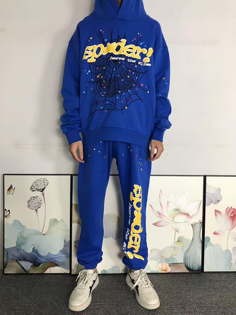 Sp5der TROUSERS SP5DER HOODIE 32080916125 M 170Cm 60Kg I Wear Size S In The Phot - Image 4