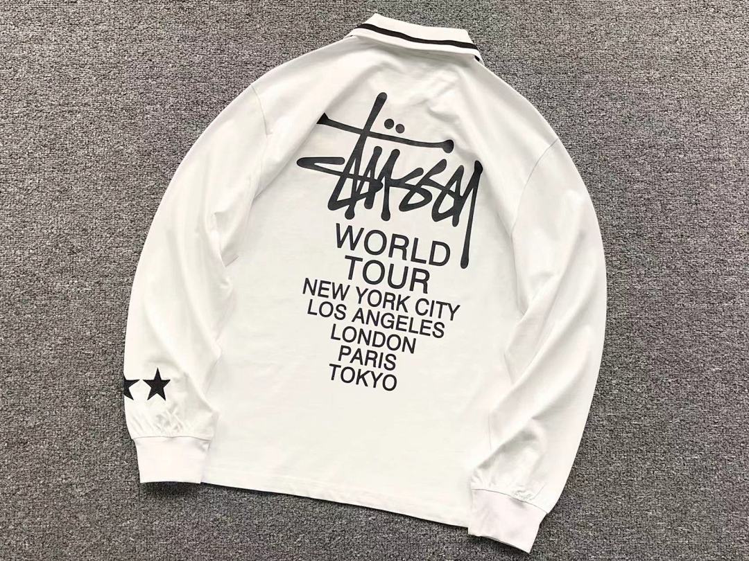 Stussy 108 STUSSY LONG SLEEVED 57240182 (Im 170Cm 60Kg I Wear Size S In The Phot) - Image 7