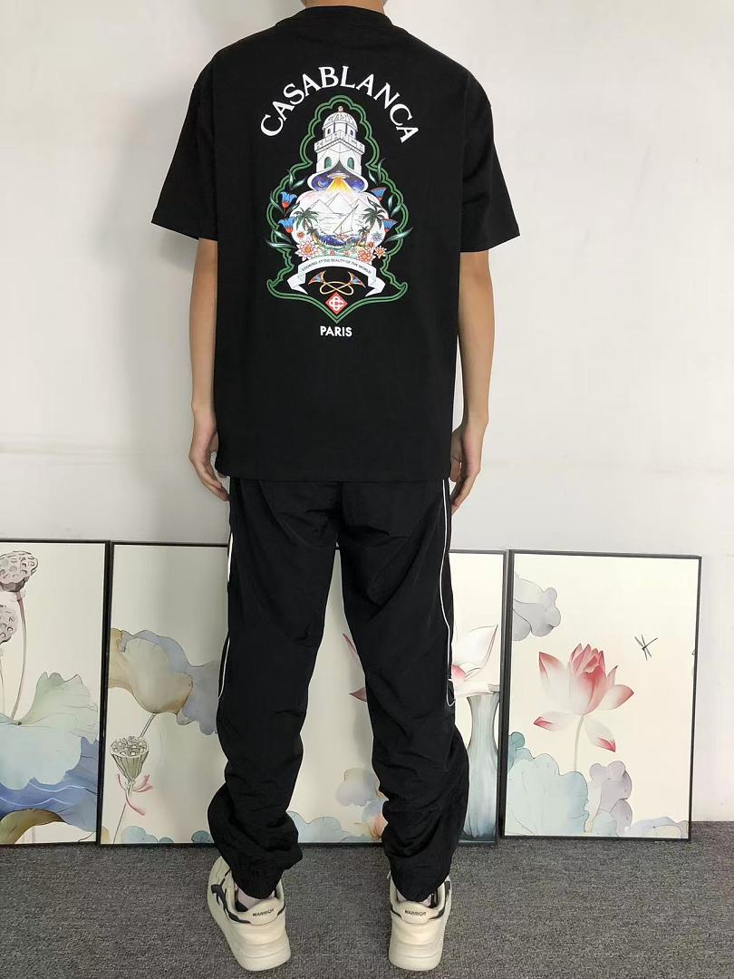 Casablanca 95 CASABLANCA T-SHIRT 126131132 (Im 170Cm 60Kg I Wear Size M In The Phot) - Image 4