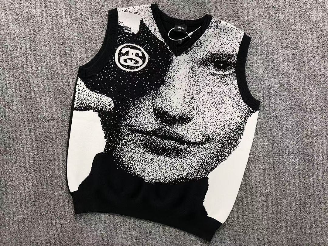 Stussy 185 STUSSY VEST 21111218001 (Im 170Cm 60Kg I Wear Size M In The Phot) - Image 6