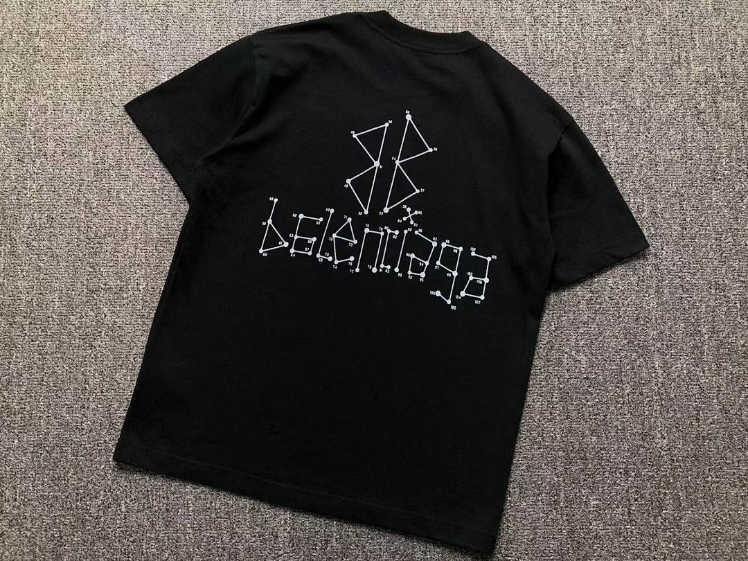 Balenciaga 115 B⭐L⭐⭐⭐IA⭐A T-SHIRT 3102220621 (Im 170Cm 55Kg I Wear Size M In The Phot) - Image 17