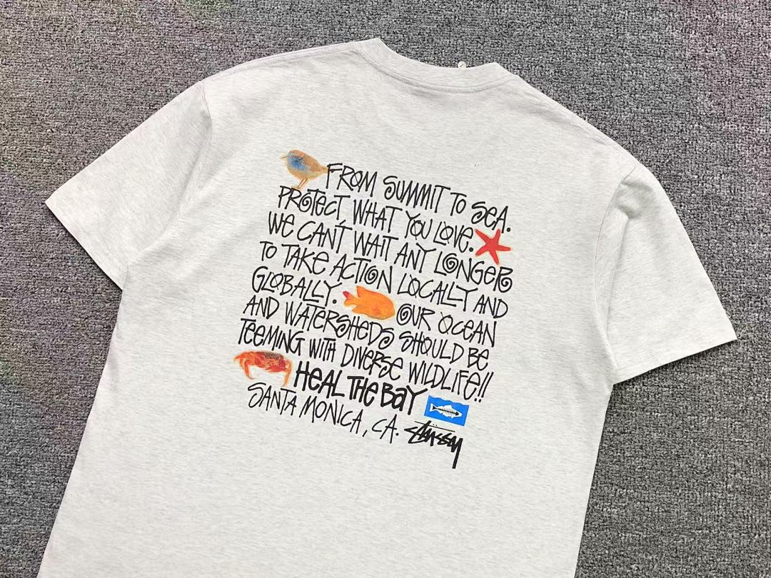 Stussy 85 STUSSY T-SHIRT 3104110631 (Im 170Cm 60Kg I Wear Size L In The Phot) - Image 11
