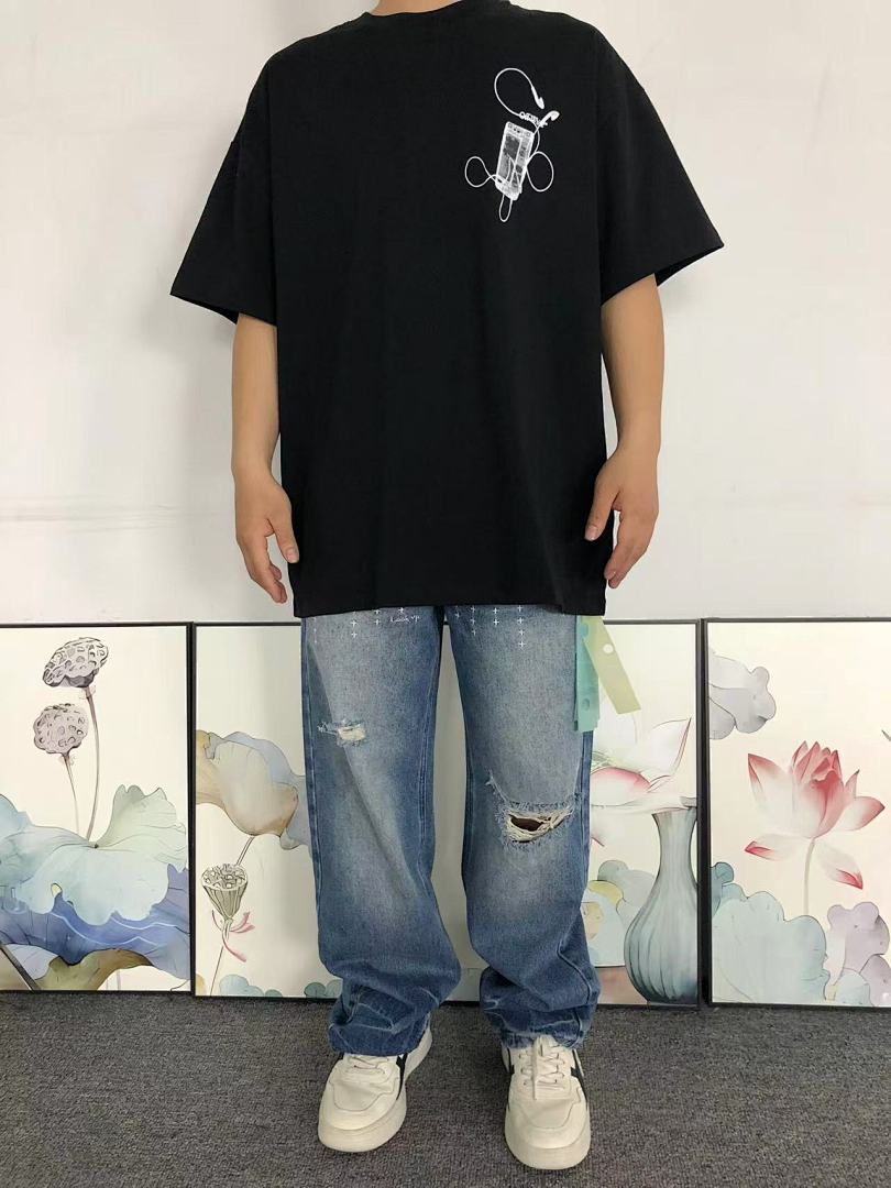 Off-White 108 OFF-WHITE T-SHIRT 521175519 (Im 170Cm 60Kg I Wear Size L In The Phot) - Image 3