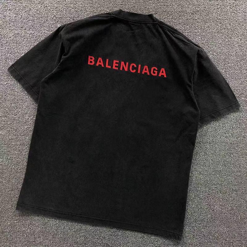 Balenciaga Balenciaga 128 B⭐L⭐⭐⭐IA⭐A T-SHIRT 3110171021 (Im 170Cm 60Kg I Wear Size M In The Phot), photo 1