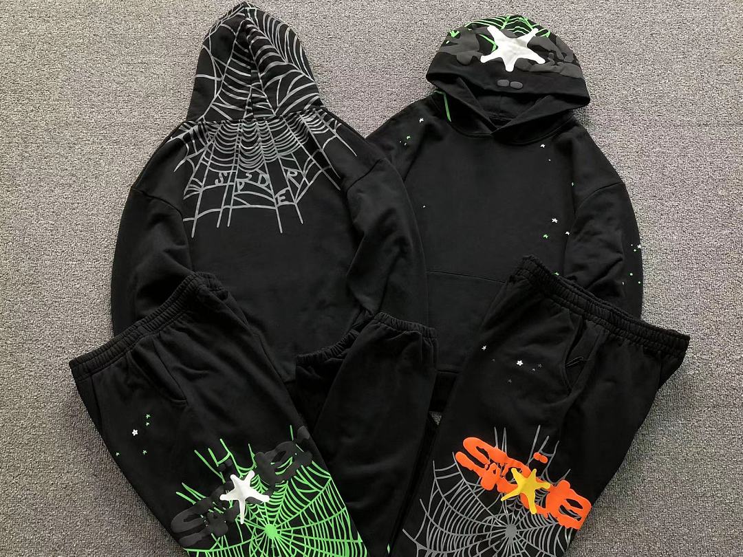 Sp5der TROUSERS SP5DER HOODIE - Image 7
