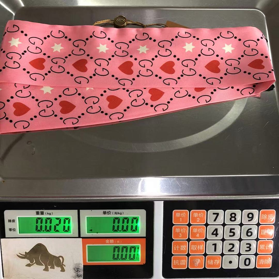 Gucci 68 G⭐C⭐I SCARF 5220707102 (Long 180CM* Wide 8CM*) - Image 9