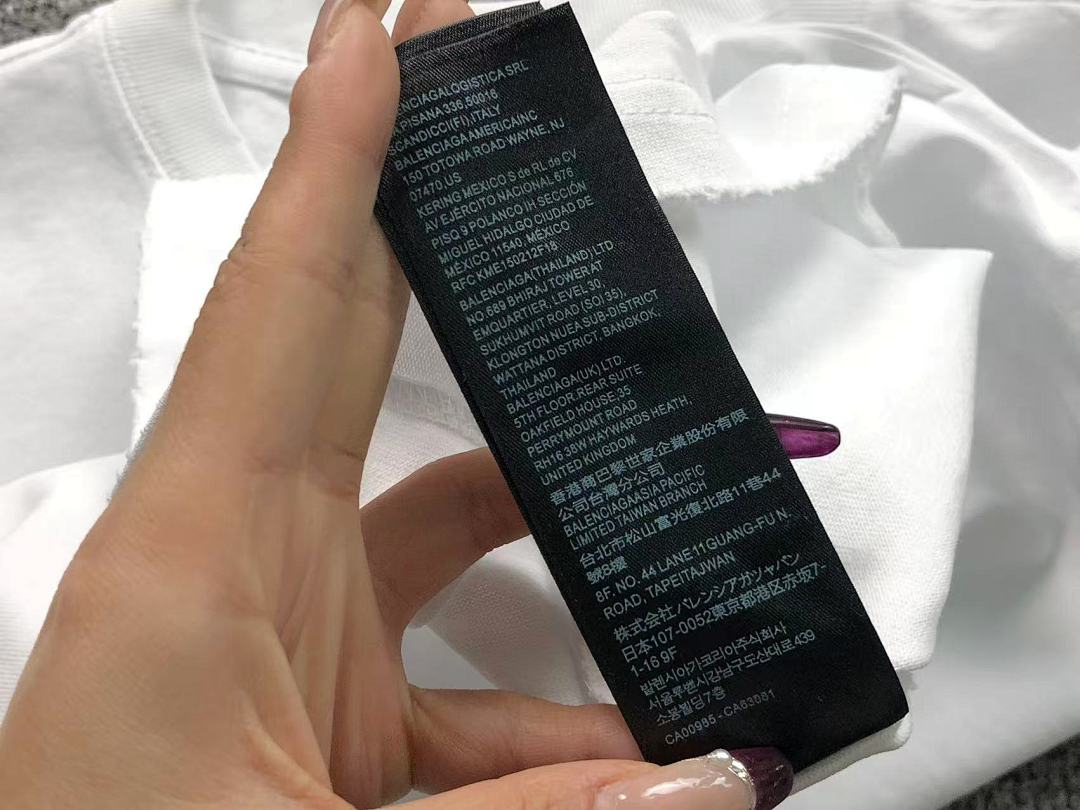 Balenciaga 115 B⭐L⭐⭐⭐IA⭐A T-SHIRT 5212208136 (Im 170Cm 60Kg I Wear Size XS In The Phot) - Image 17