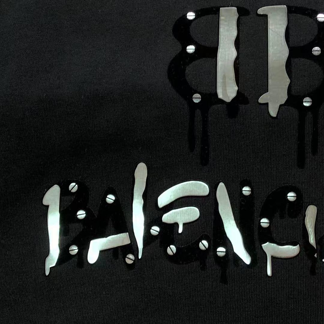 Balenciaga 118 B⭐L⭐⭐⭐IA⭐A T-SHIRT 5211001147 (Im 170Cm 60Kg I Wear Size M In The Phot) - Image 20