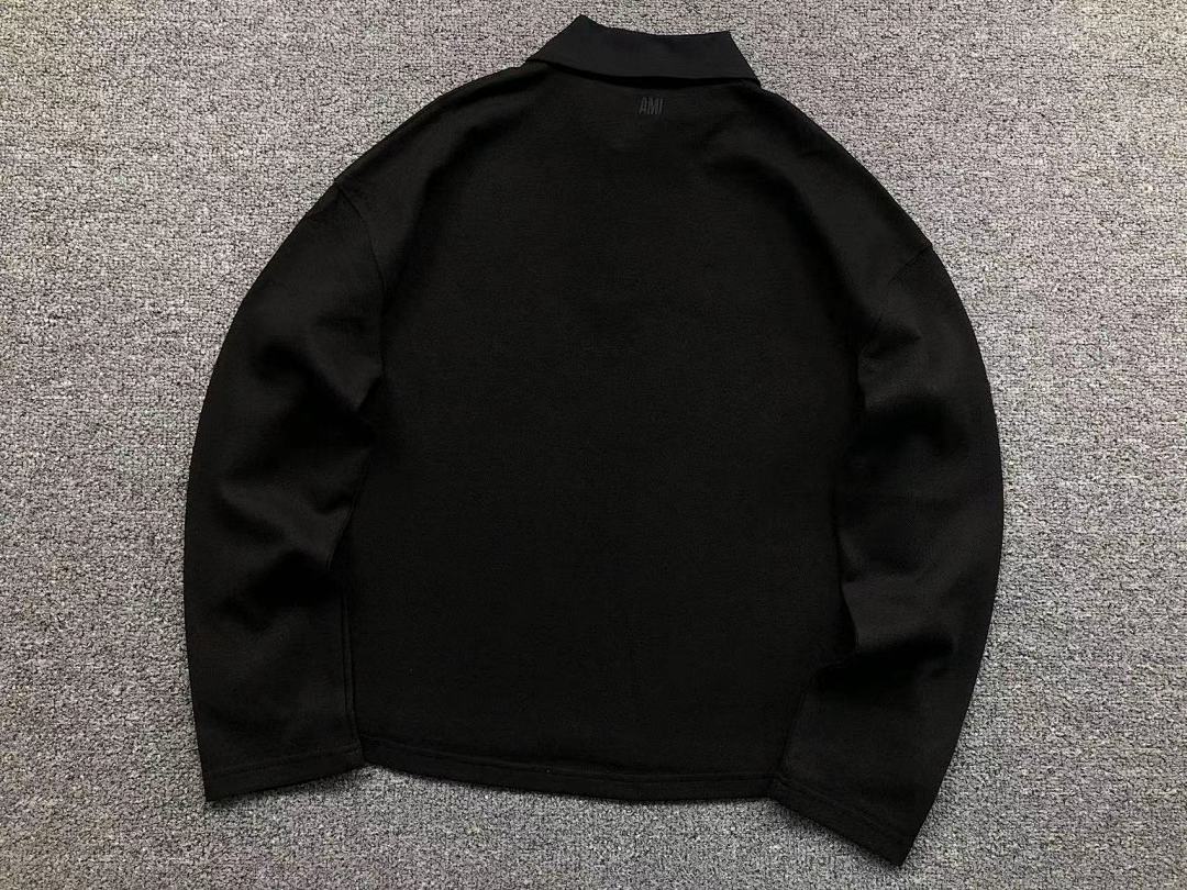 AMI 115 AMI LONG SLEEVED 59060988 (Im 170Cm 60Kg I Wear Size M In The Phot) - Image 19