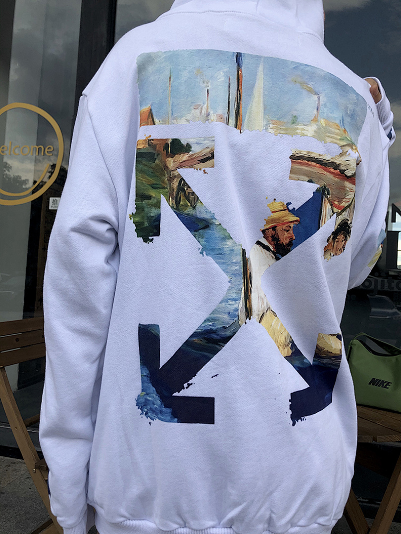 Off-White 135 OFF-WHITE (WHITE HOODIE) - Image 59