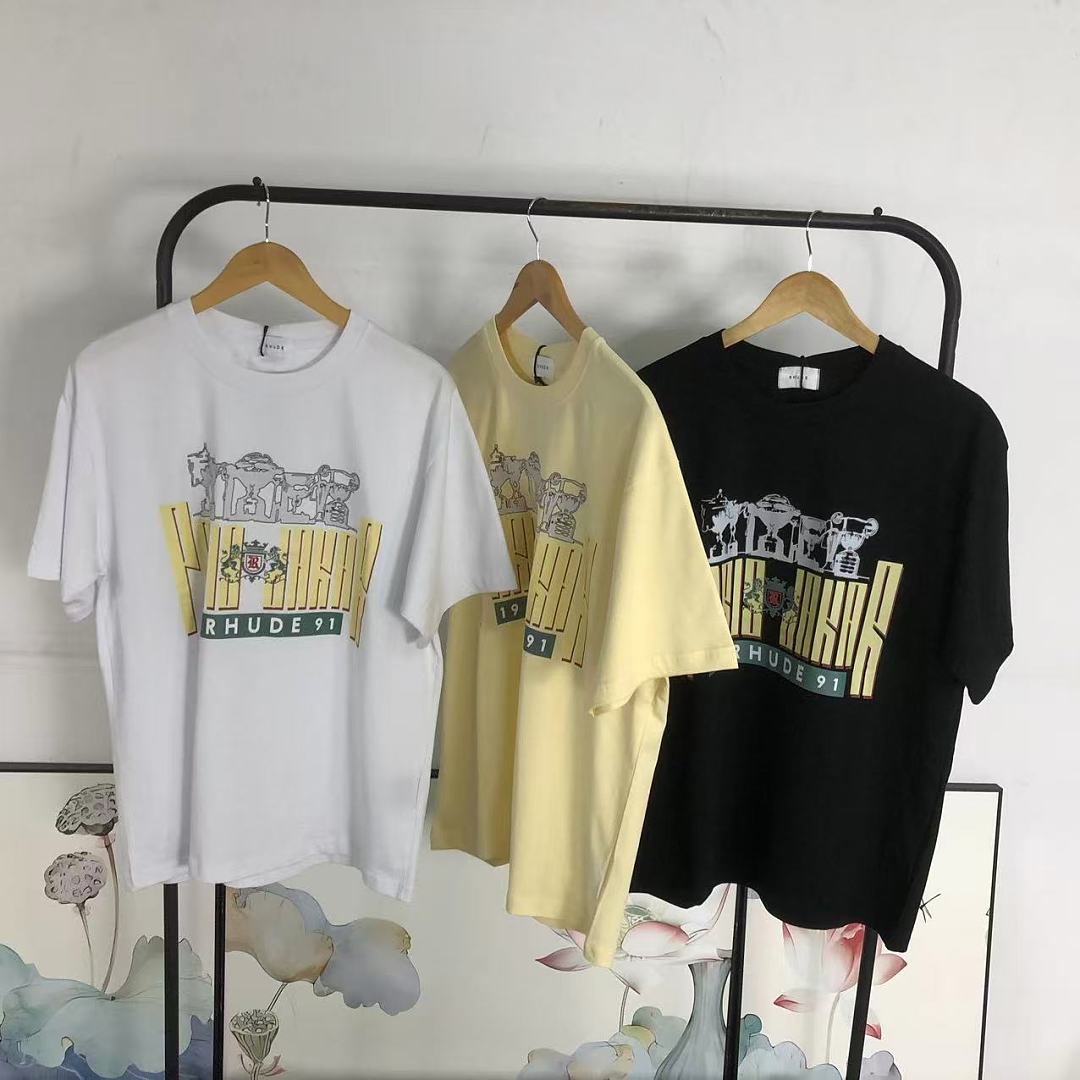 Rhude 105 RHUDE T-SHIRT 3208060817 (Im 170Cm 60Kg I Wear Size S In The Phot) - Image 26