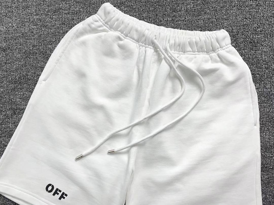Off-White 136 OFF-WHITE (WHITE SHORTS) - Image 9