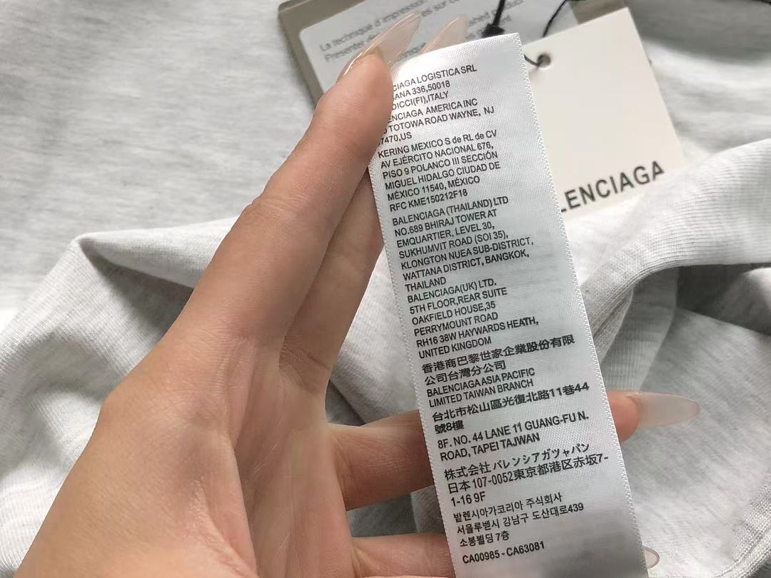 Balenciaga 125 B⭐L⭐⭐⭐IA⭐A T-SHIRT 42042409163 (Im 170Cm 60Kg I Wear Size XS In The Phot) - Image 19