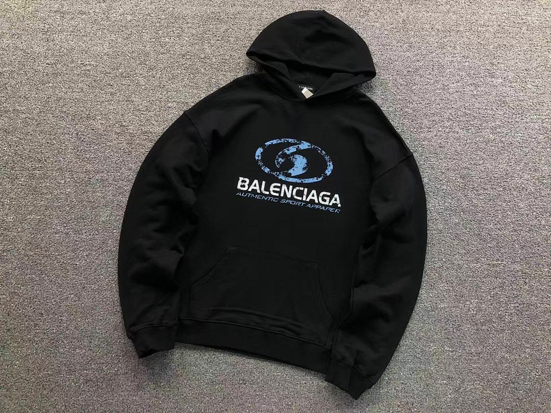 Balenciaga 165 B⭐L⭐⭐⭐IA⭐A HOODIE 5102310136 (Im 170Cm 60Kg I Wear Size L In The Phot) - Image 6