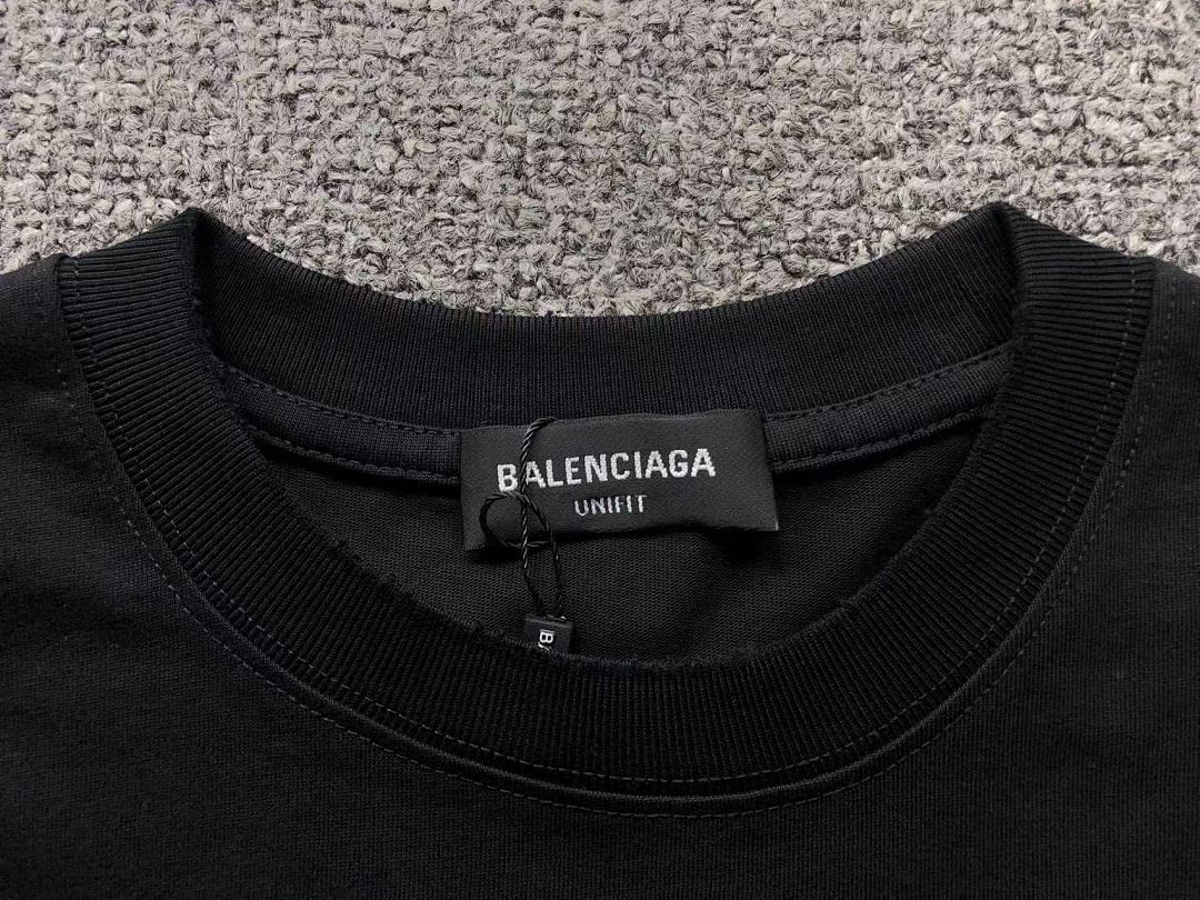 Balenciaga 118 B⭐L⭐⭐⭐IA⭐A T-SHIRT 504182021 (Im 170Cm 60Kg I Wear Size S In The Phot) - Image 19