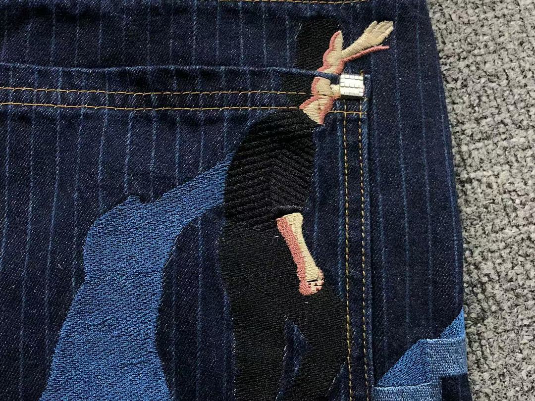 Chanel 195 DER⭐CHUT⭐E TROUSERS 1112150656 (Im 170Cm 60Kg I Wear Size 28 In The Phot) - Image 9