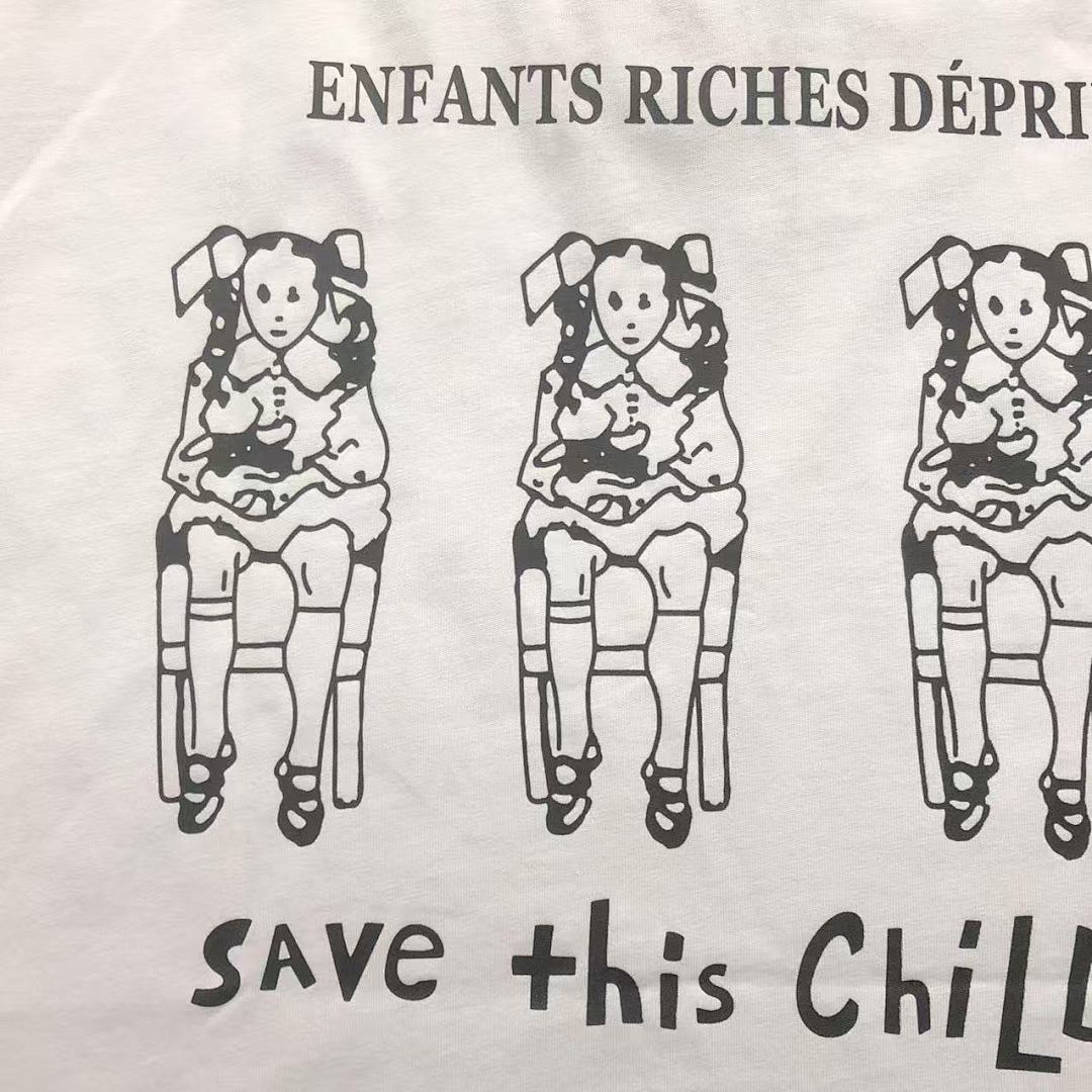 Chanel 85 ENFANTS RICHES DEPRIMES T-SHIRT 42012444162 (Im 170Cm 60Kg I Wear Size S In The Phot) - Image 14