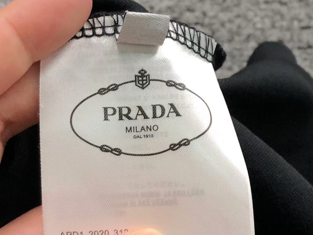 Prada 95 P⭐A⭐A T-SHIRT 3203181003 (Im 170Cm 60Kg I Wear Size M In The Phot) - Image 19