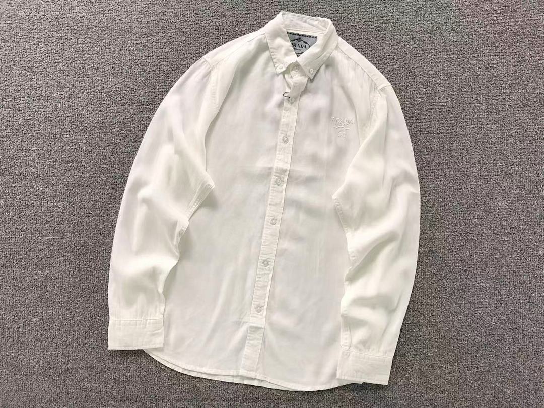 Prada 138 P⭐A⭐A SHIRT 411280877 (Im 170Cm 60Kg I Wear Size L In The Phot) - Image 7