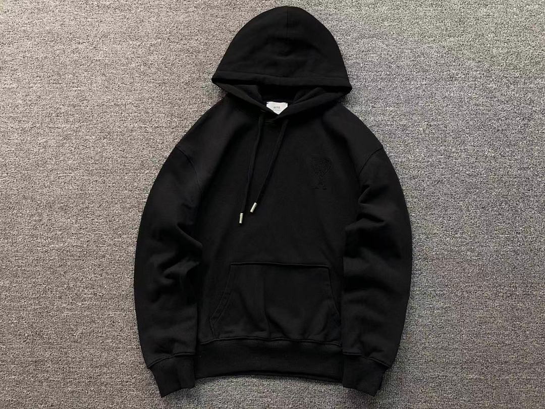 AMI 168 AMI HOODIE 3110170321 (Im 170Cm 60Kg I Wear Size M In The Phot) - Image 17