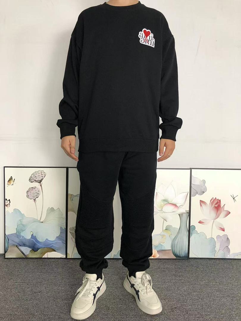 Unbranded 175 AMI HOODIE 2111041001 (Im 170Cm 60Kg I Wear Size XL In The Phot) - Image 3