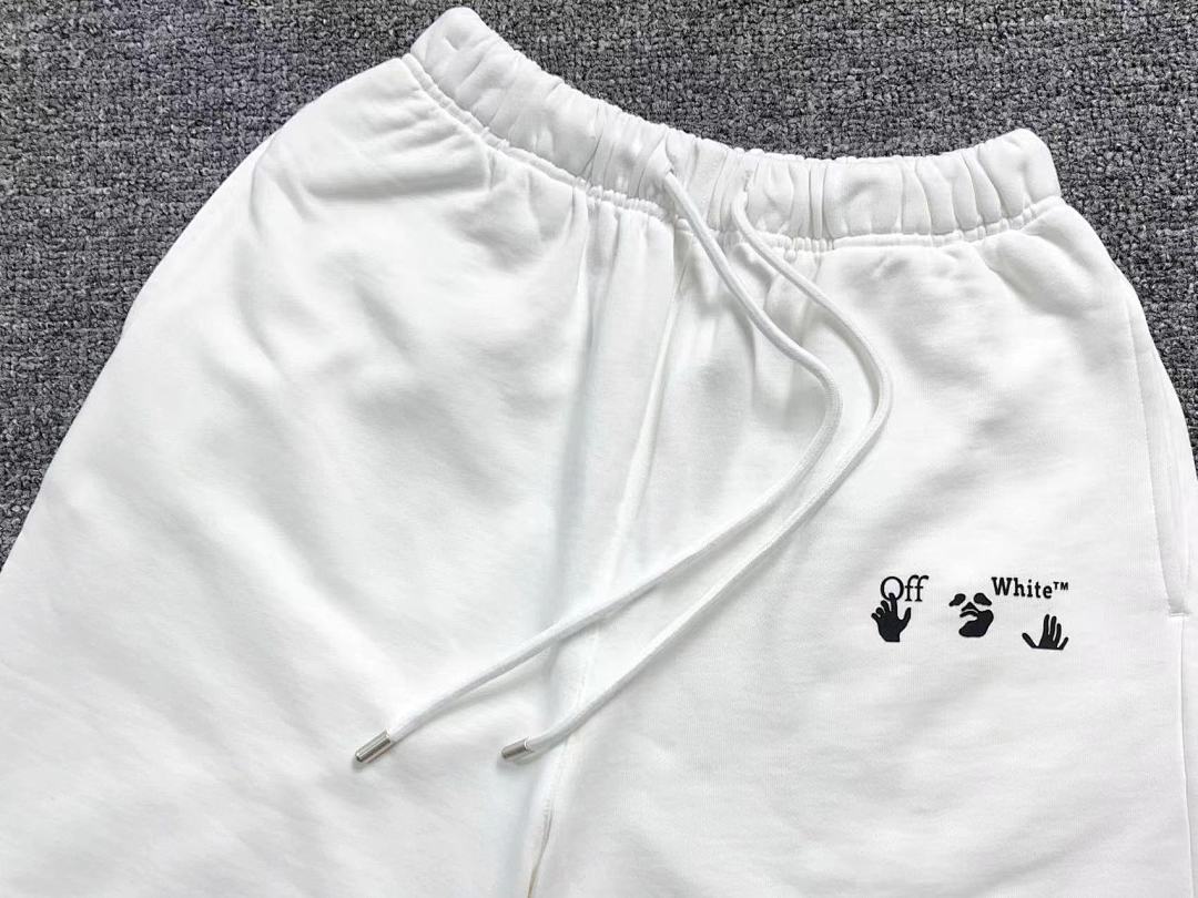 Off-White 136 OFF-WHITE (WHITE SHORTS) - Image 7