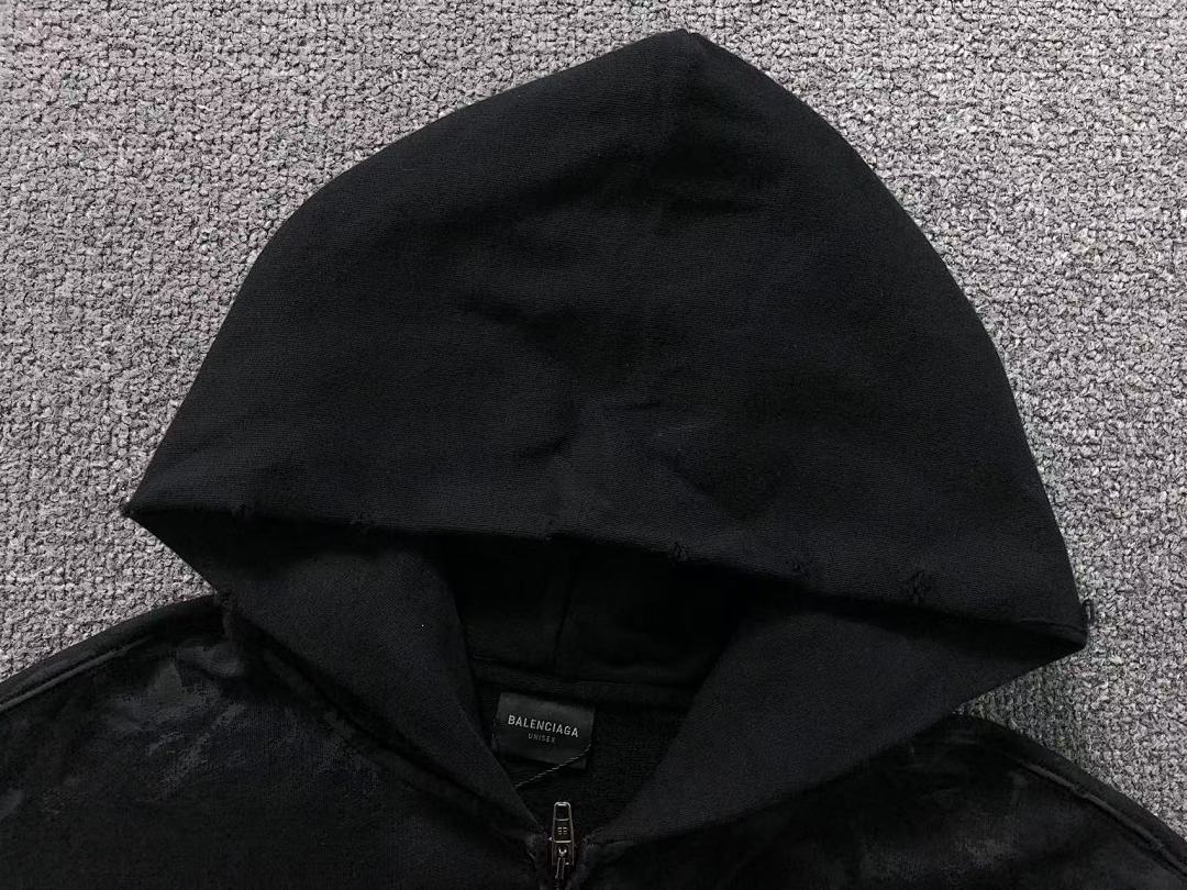 Balenciaga 265 B⭐L⭐⭐⭐IA⭐A HOODIE 4122717163 (Im 170Cm 60Kg I Wear Size XS In The Phot) - Image 14