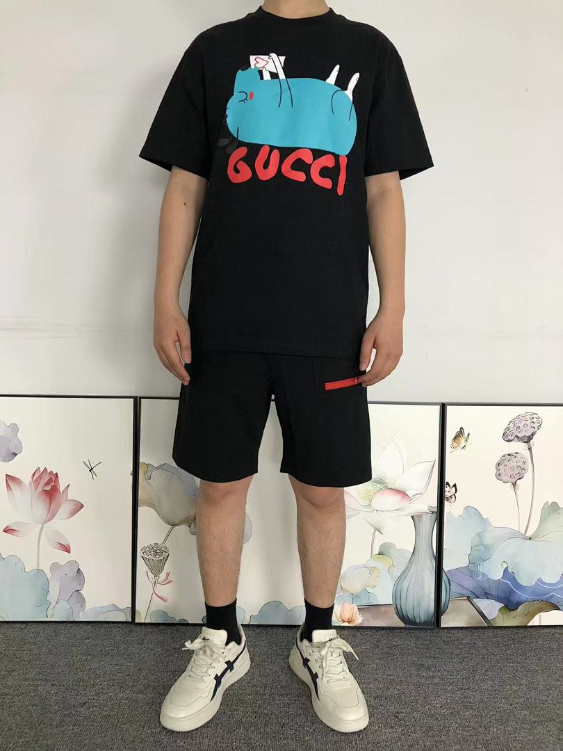 Gucci 78 G⭐C⭐I T-SHIRT 5051624101 (Im 170Cm 60Kg I Wear Size S In The Phot) - Image 3