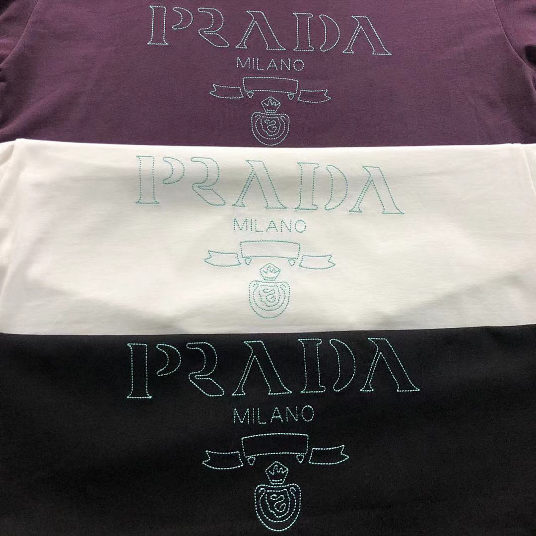 Prada 115 P⭐A⭐A T-SHIRT 510102581 (Im 170Cm 60Kg I Wear Size L In The Phot) - Image 14