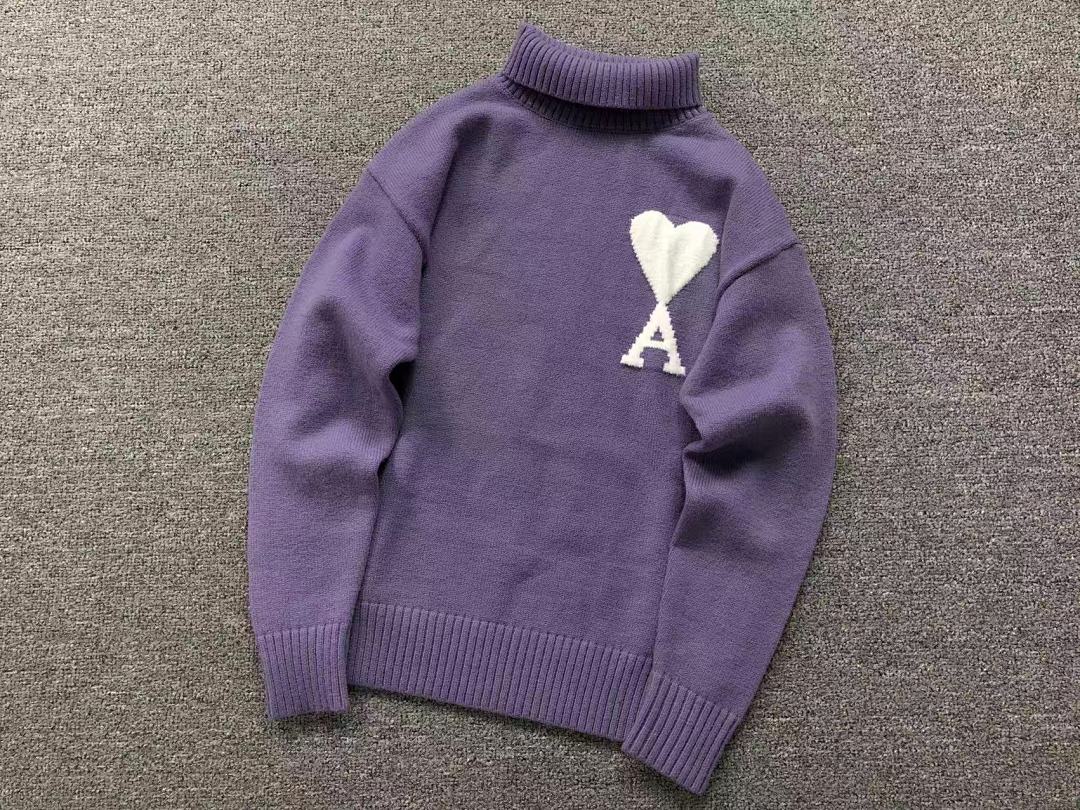 AMI 158 AMI SWEATER 21101102125 (Im 170Cm 60Kg I Wear Size M In The Phot) - Image 24