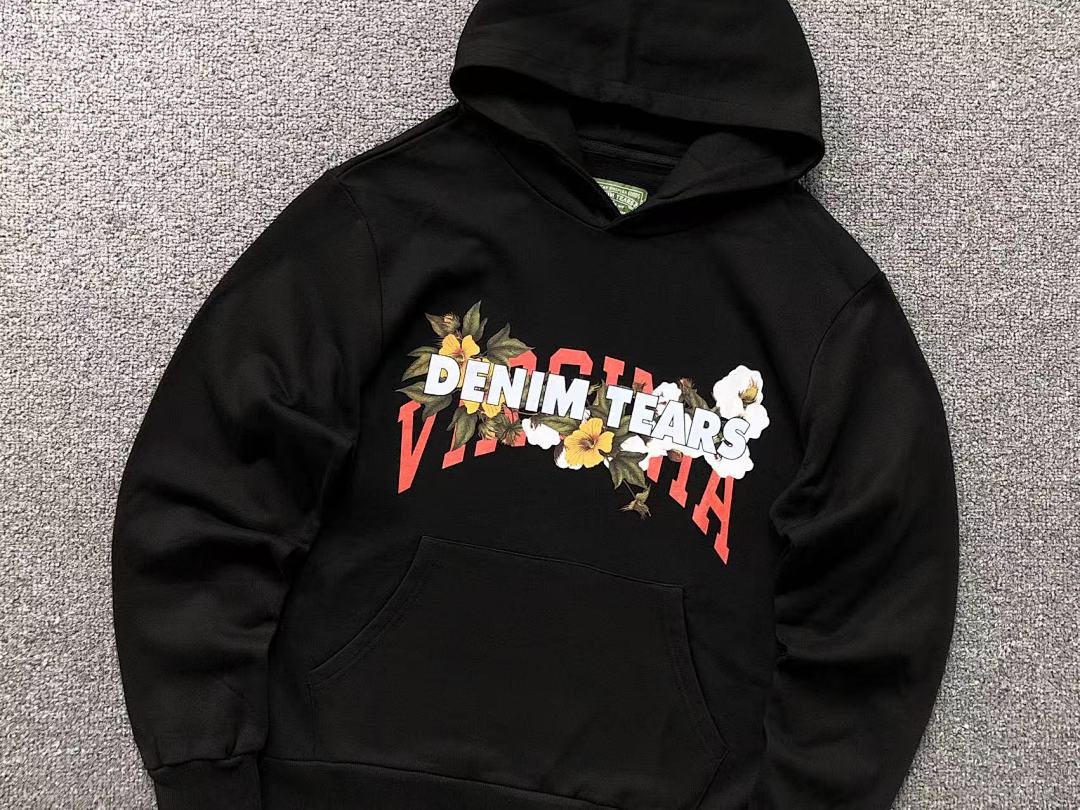 Denim Tears 128 DENIM TEARS HOODIE 413191286 (Im 170Cm 60Kg I Wear Size M In The Phot) - Image 9