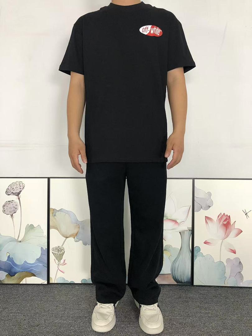 Off-White 108 OFF-WHITE T-SHIRT 5111116147 (Im 170Cm 60Kg I Wear Size M In The Phot) - Image 3